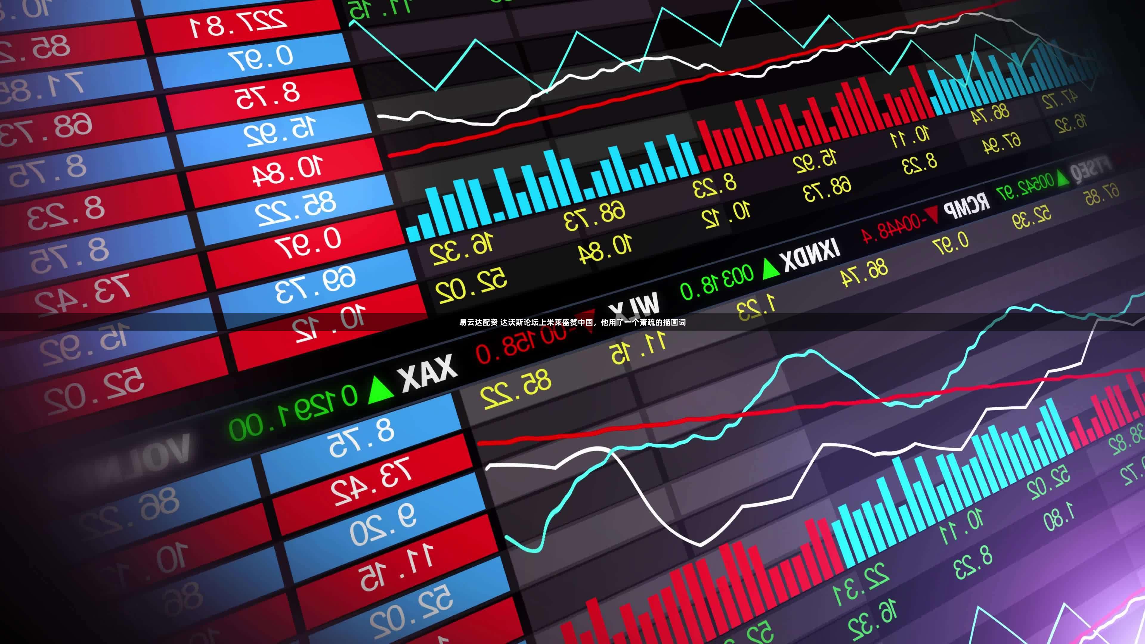 易云达配资 达沃斯论坛上米莱盛赞中国，他用了一个萧疏的描画词